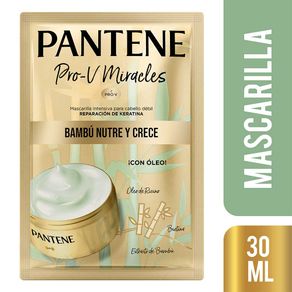 Mascarilla Intensiva Pantene Pro-V Miracles Bambú Nutre & Crece x30ml
