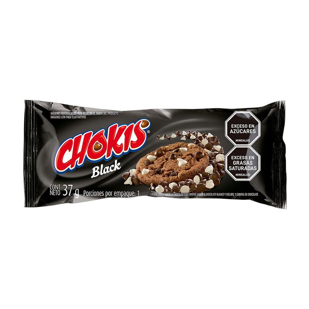 Galleta Chokis Black X37g