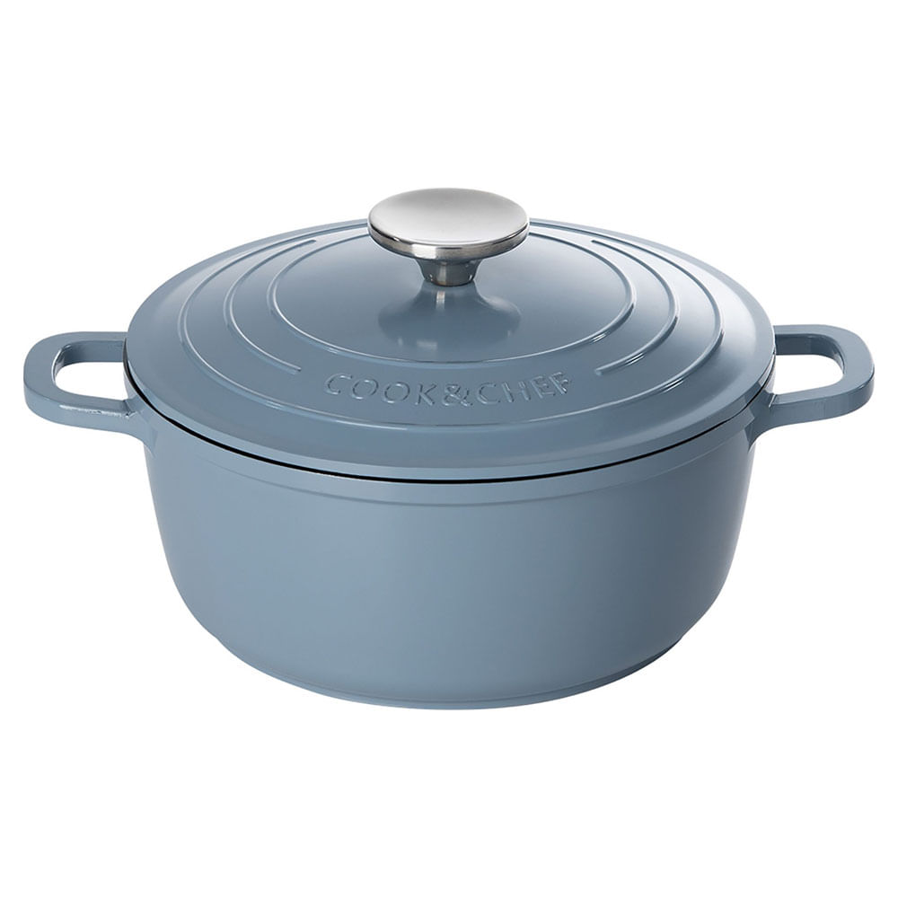 Olla de Aluminio Forjado con Tapa Inducción 20X9cm Bergner