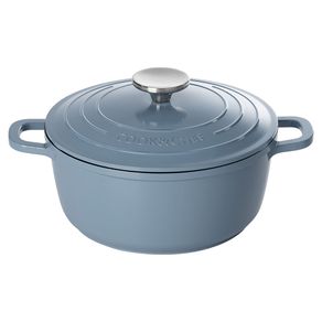 Olla de Aluminio Forjado con Tapa Inducción 24X11cm Bergner