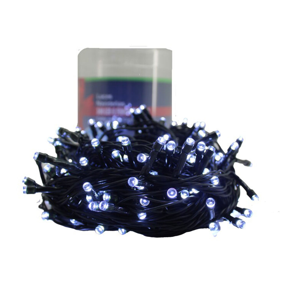 Luz Led Fría X200 Cable Verde