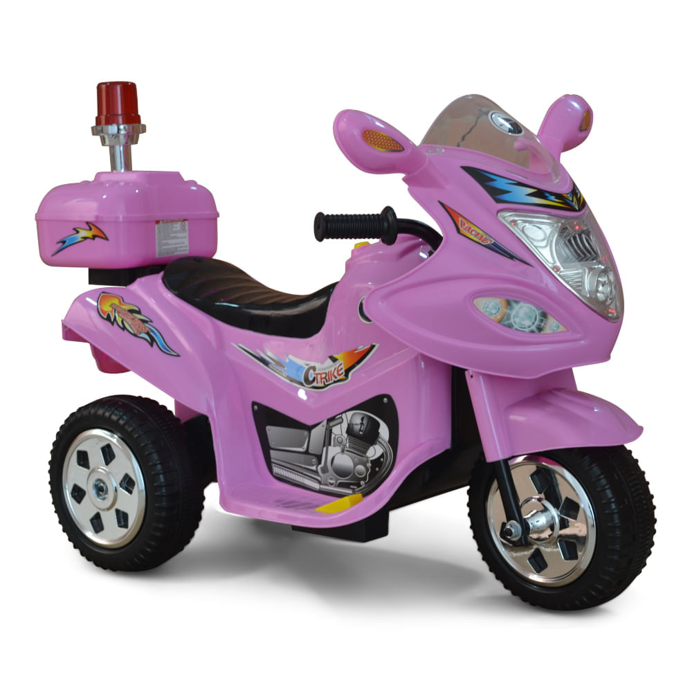 Moto Electrica Montables Rosada Niños y Niñas 12-48 meses