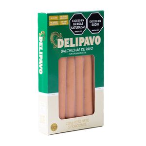 Salchicha de Pavo Con Grasa Vegetal x 220g