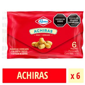 Achira Ramo x6 und x17 g c-u x102 g peso neto