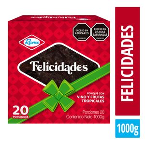 Ponque Ramo felicidades vino frutas tropcales x1000g