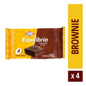Brownie Equilibrio x4und x45g c/u