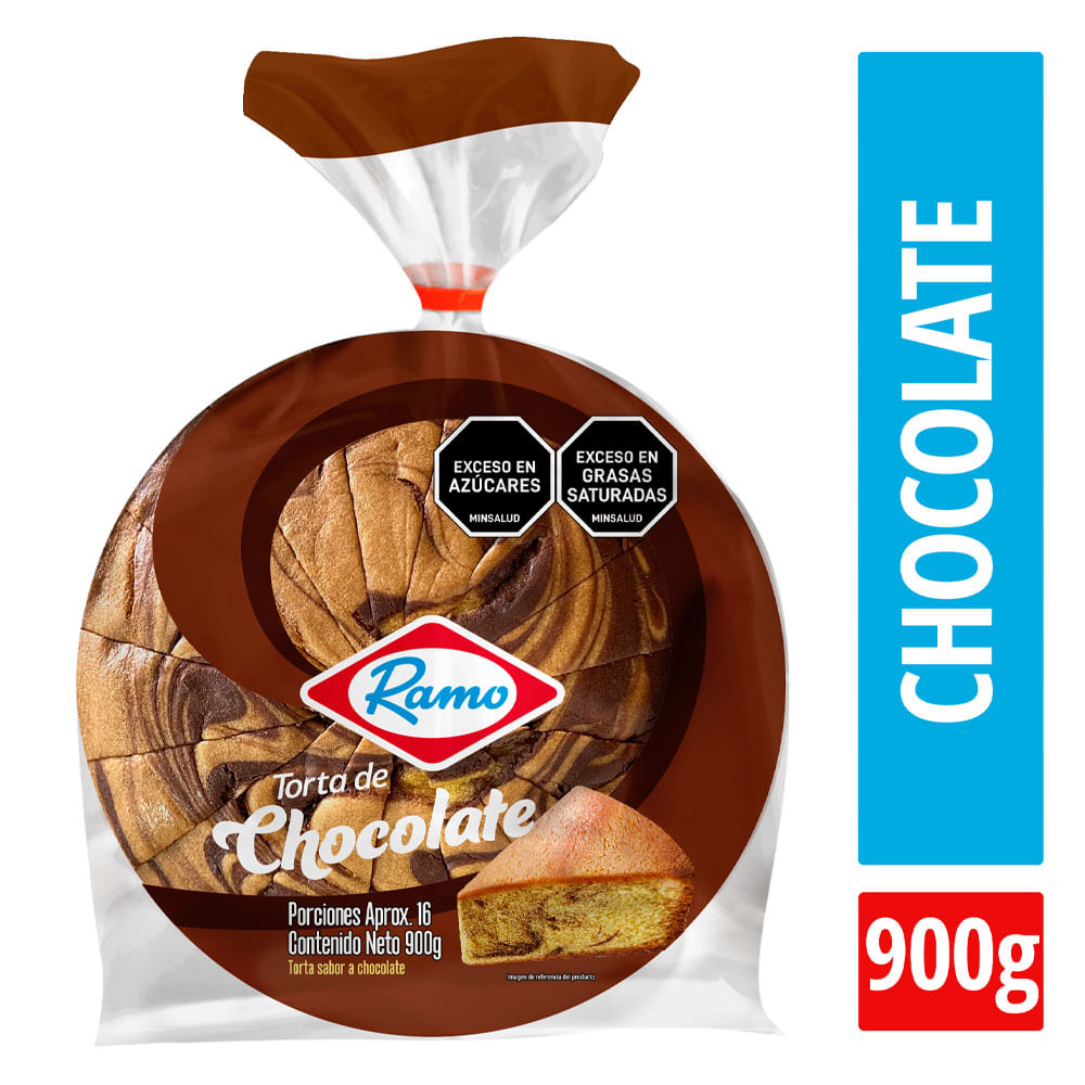 Ponque Ramo de chocolate x900g