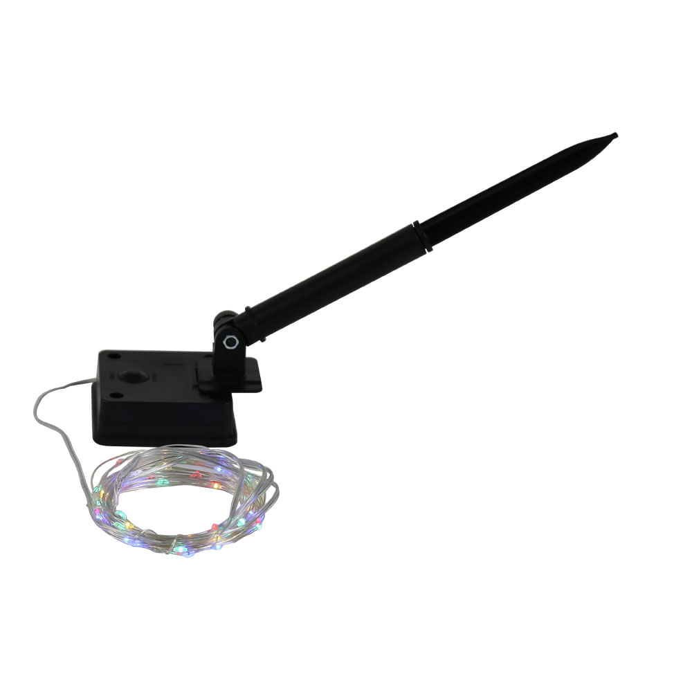 Luz Led Solar Mini x50 Multicolor Navidad 2022