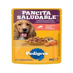 Alimento Húmedo Adulto Pancita Saludable Salmon y Arroz Pedigree