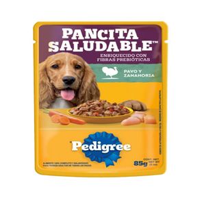 Alimento Húmedo Adulto Pancita Saludable Pavo y Zanahoria Pedigree