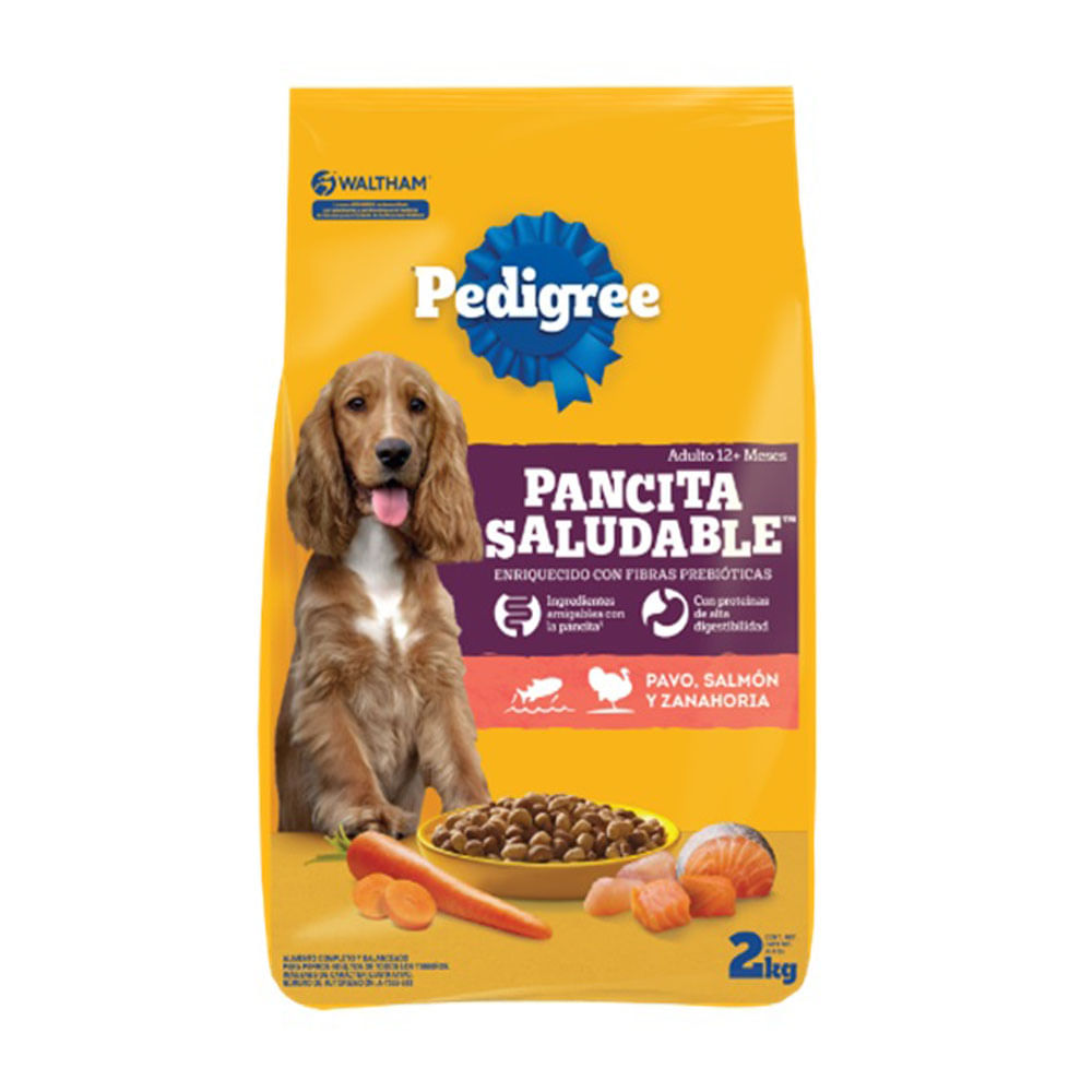 Pancita Saludable Salmón, Pavo y Zanahoria Pedigree