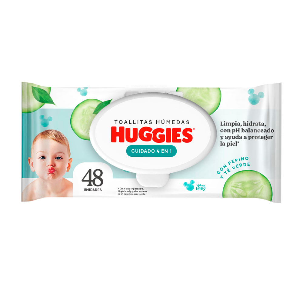 Toallas Húmedas Huggies One & Done x48und