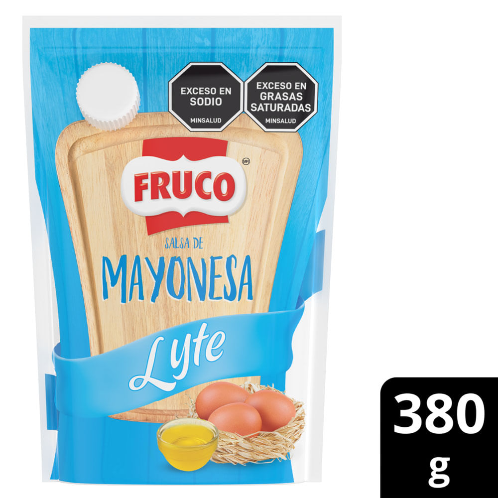 Salsa de Mayonesa Fruco Lyte Doypack 380g