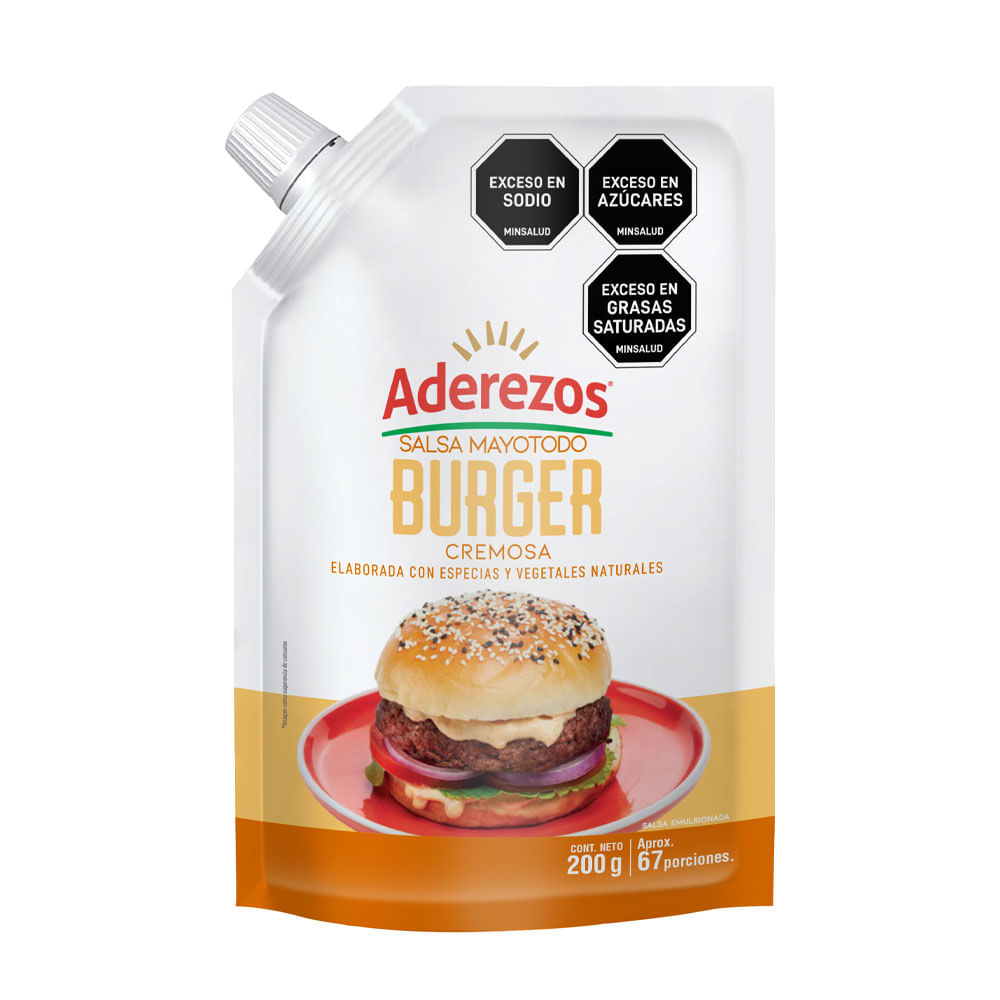 Salsa Aderezos mayotodo cremosa doypack x200g