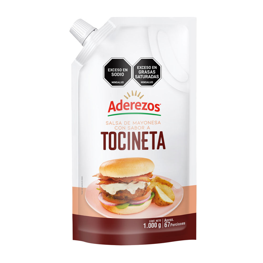 Salsa Aderezos mayonesa tocineta doypack x1000g