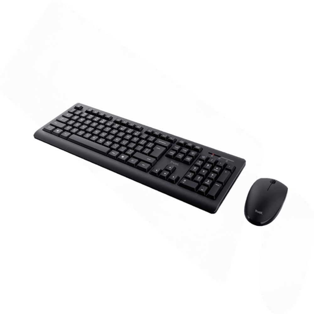 Combo Trust primo Inalambrico Negro