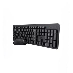 Combo Trust Ody II Inalambrico Negro