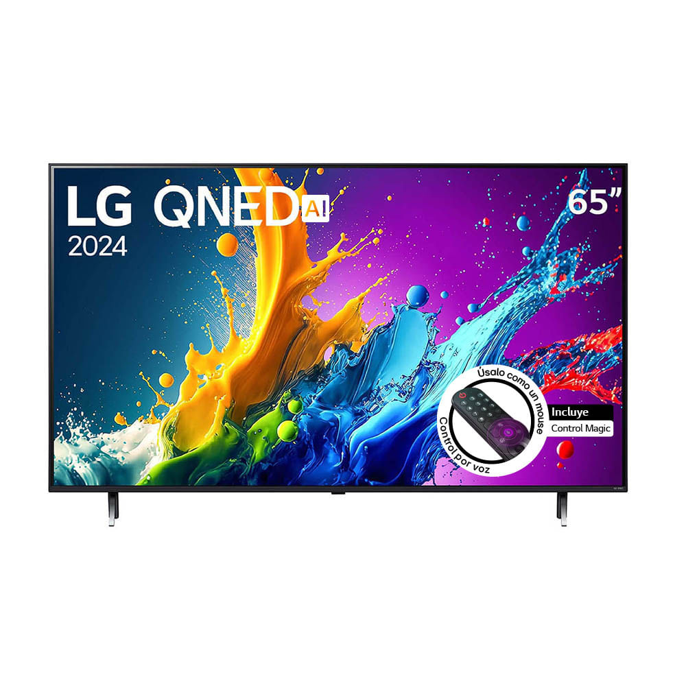 Televisor LG 65'' QNED 4K Smart TV WebOS 65QNED80