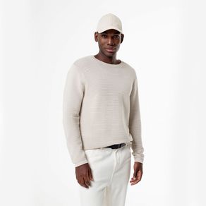 Buzo Cuello Redondo Fit Regular Tejido Algodón Masculino Aecar GEF