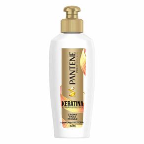 Crema Para Peinar Termoprotectora Pantene Keratina Pro Vitamina B5 160 ml