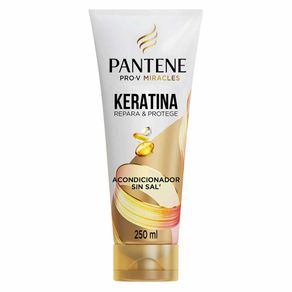 Acondicionador sin Sal Pantene Keratina 250 ml