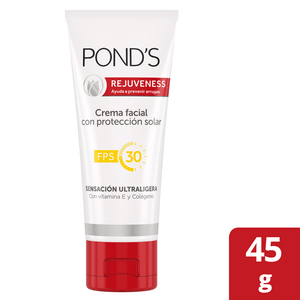 Crema Facial Antiarrugas con Fps 30 Ponds Rejuveness 45gr