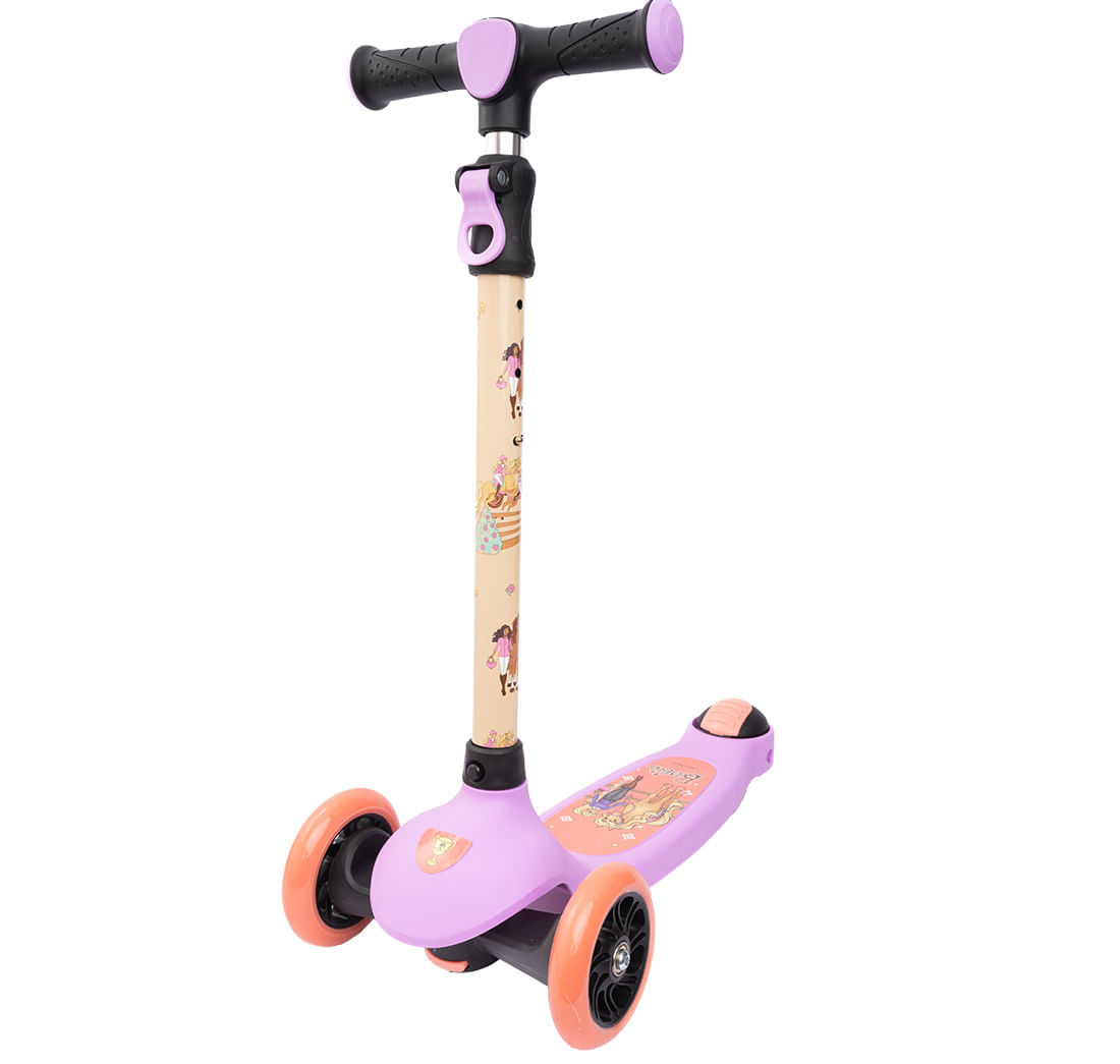 Patineta Scooter Twist 3Ruedas Violeta - Barbie