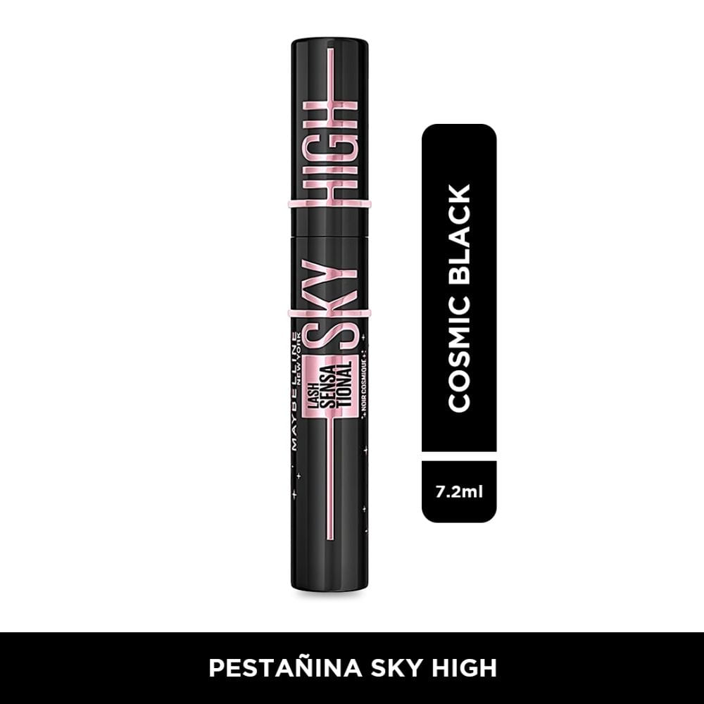 Pestañina Maybelline lash sensational skyhigh cosmicblack x7.2ml