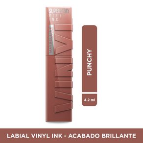 Labial líquido Maybelline vinyl ink punchy x4.2ml
