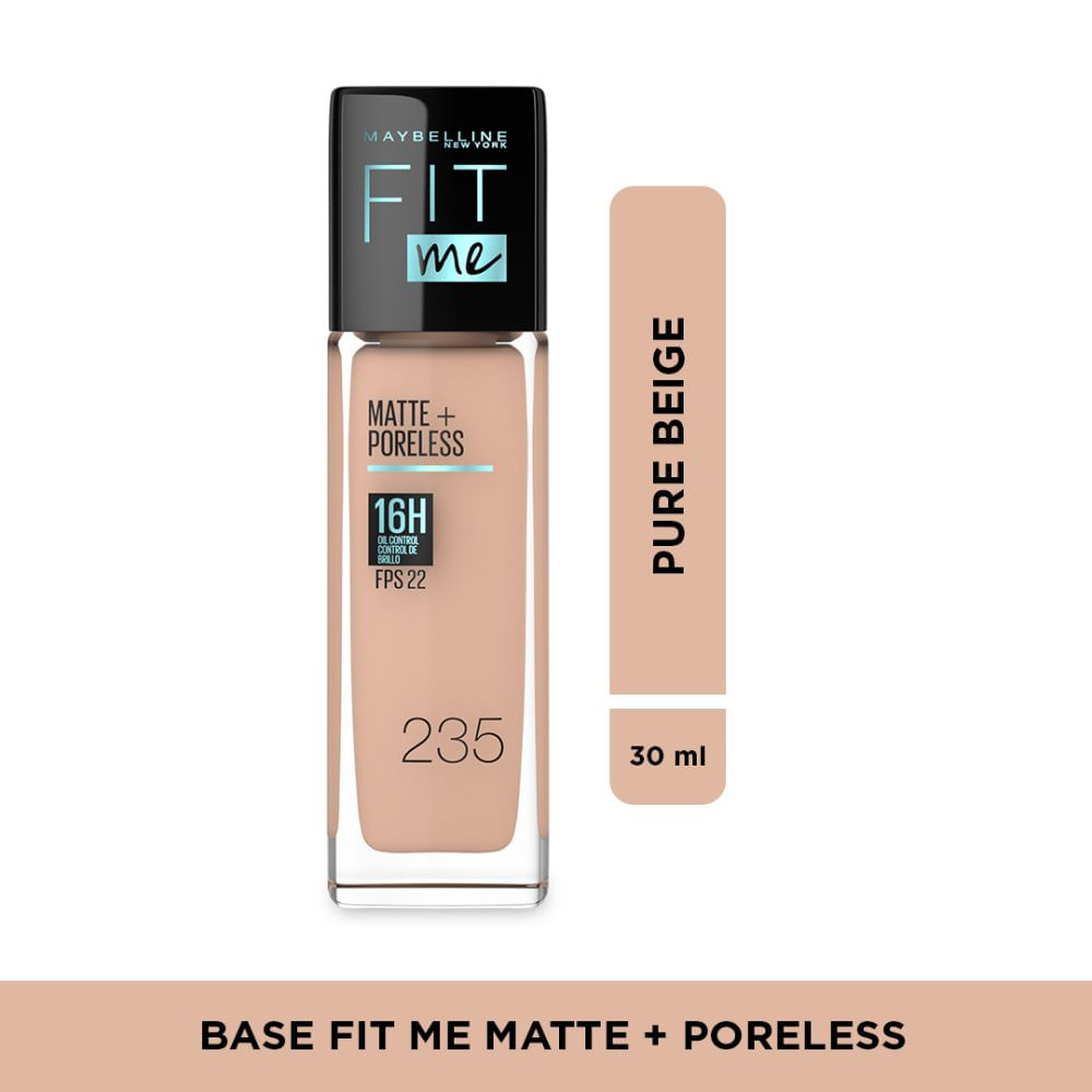 Base Fit Me Matte Pure Beige 235