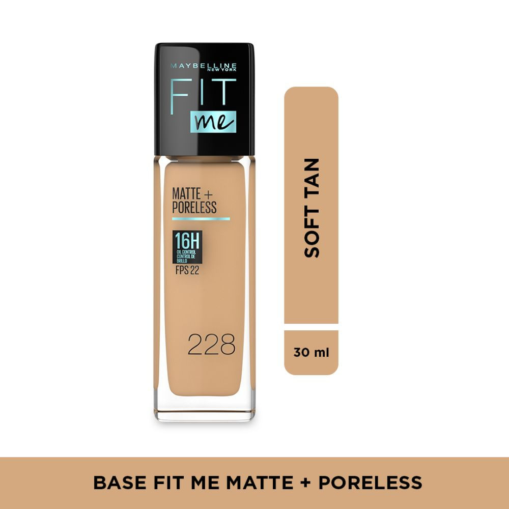 Base Fit Me Matte Soft Tan 228