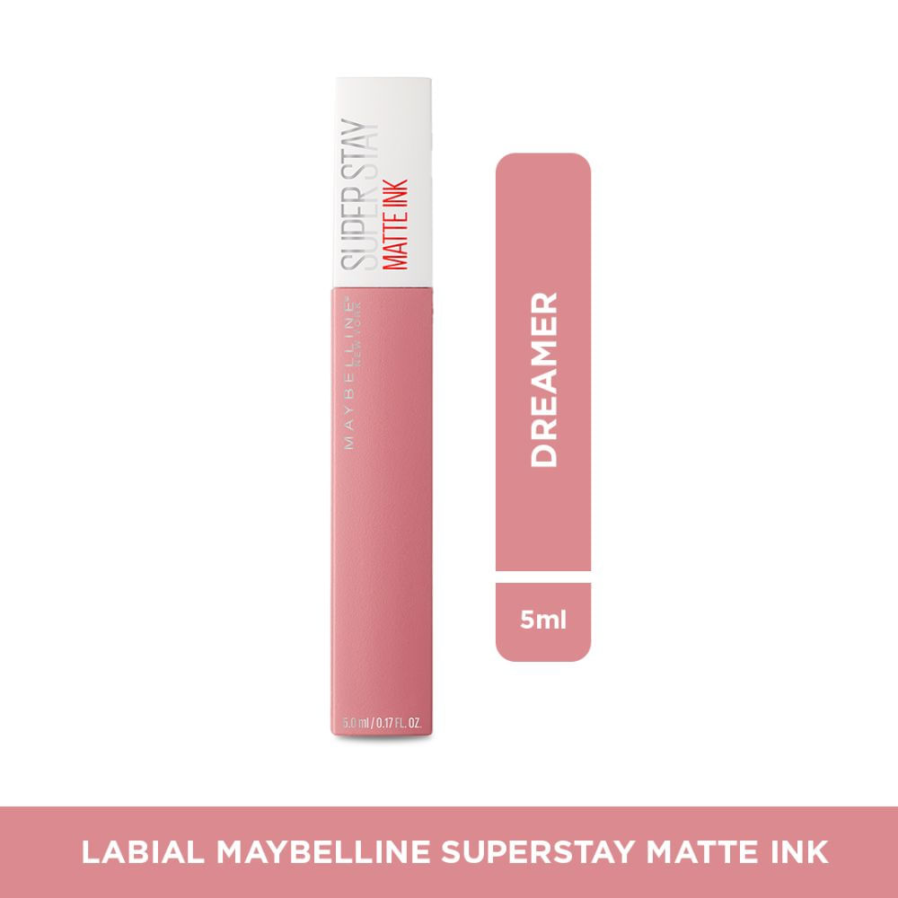 Labial Líquido Matte Ink Super Stay Dreamer Maybelline