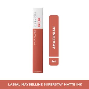 Labial Maybelline superstay matte ink amazonian x5ml