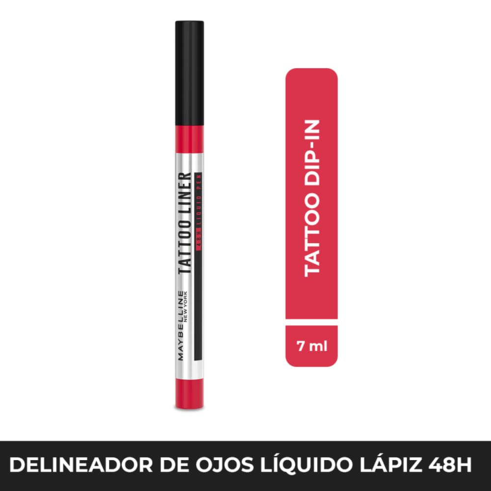 Delineador de Ojos Maybelline Tatto Liner x10ml