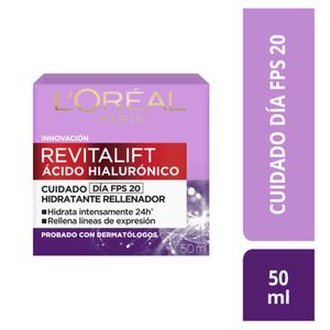 Crema Loreal Dia Revitalift x 50 ml Acido Hialuron