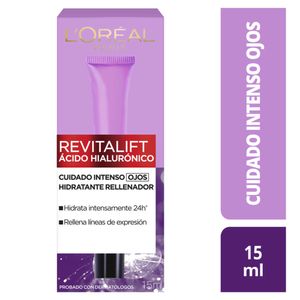Crema de ojos Loreal Revitalift hialurónico x15ml