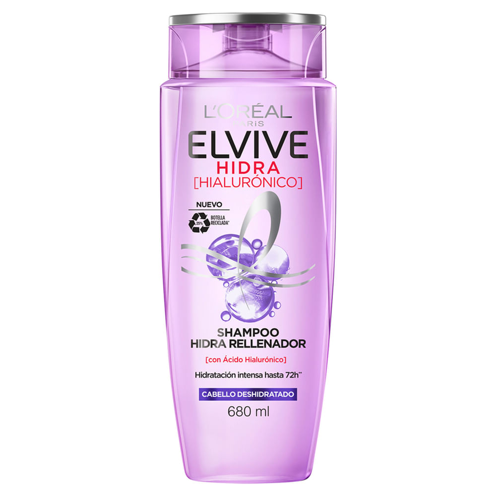 Shampoo Elvive Hidra Hialuronico Loreal Paris 680ml