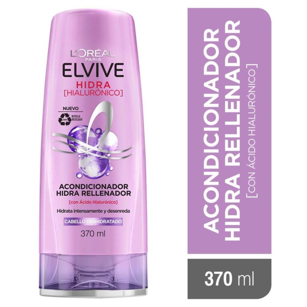 Acondicionador Elvive Hidra Hialuronico Loreal Paris 370ml