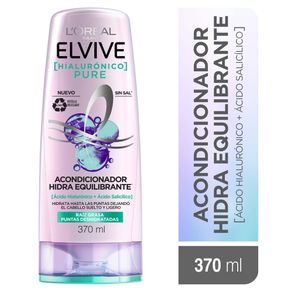 Acondicionador Elvive Hialuronico Pure Loreal Paris 370ml