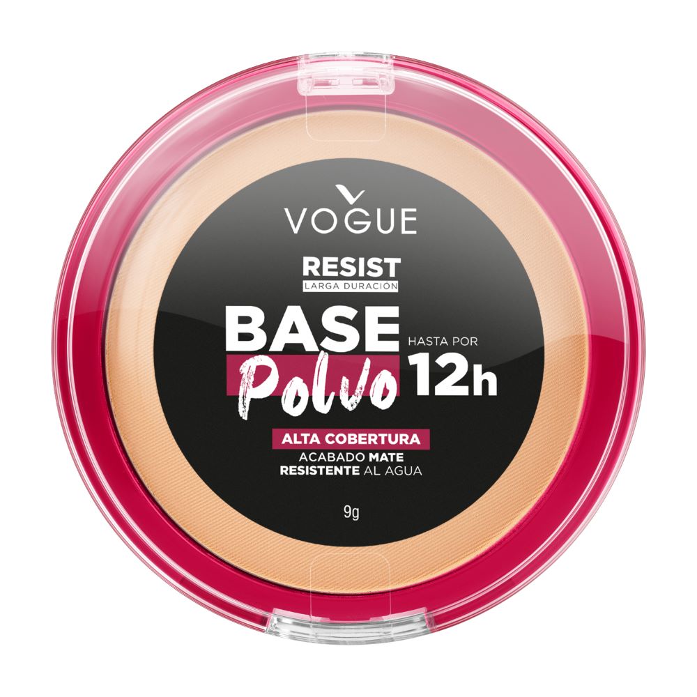 Base polvo Vogue Resist tono cappuccino x9g
