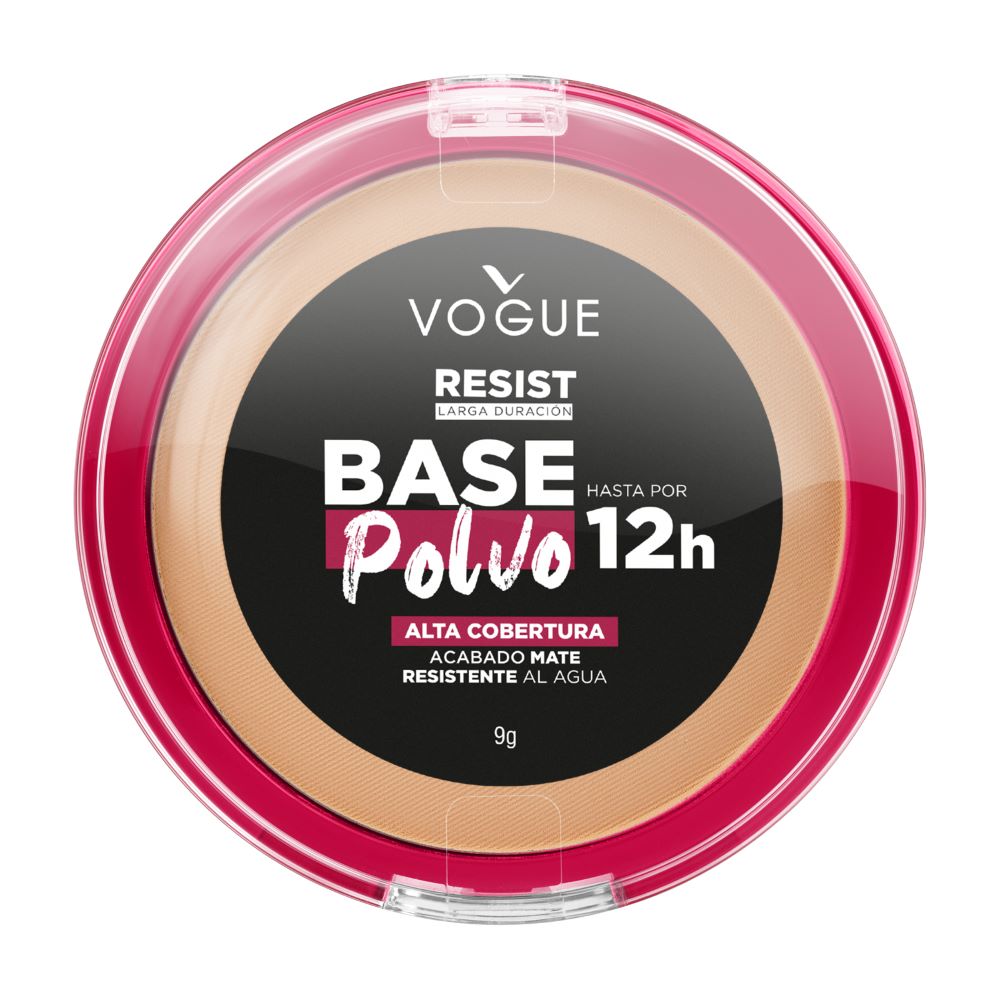 Base polvo Vogue Resist tono avellana x9g