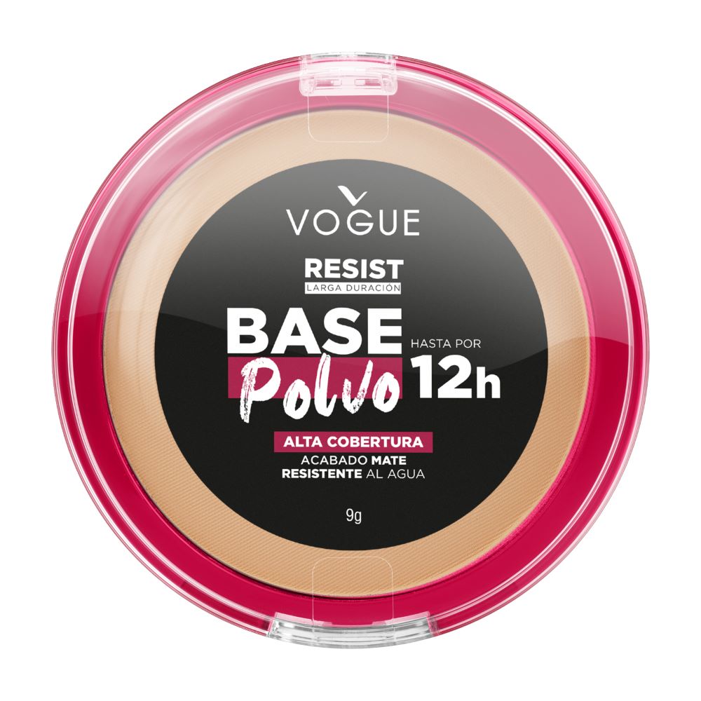 Base polvo Vogue Resist tono sensual x9g