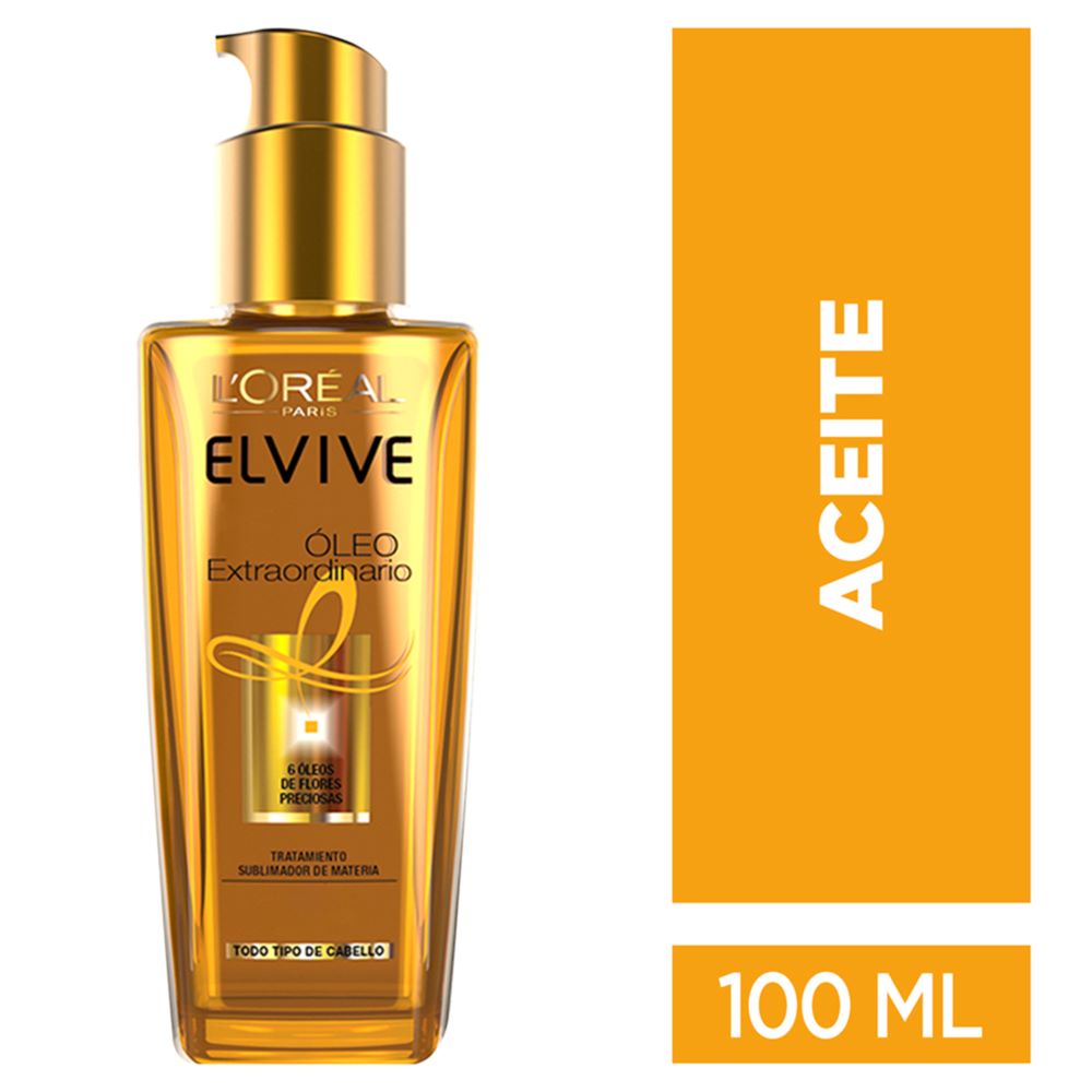 Oleo Extraordinario Elvive Aceite Capilar Loreal Paris 100ml
