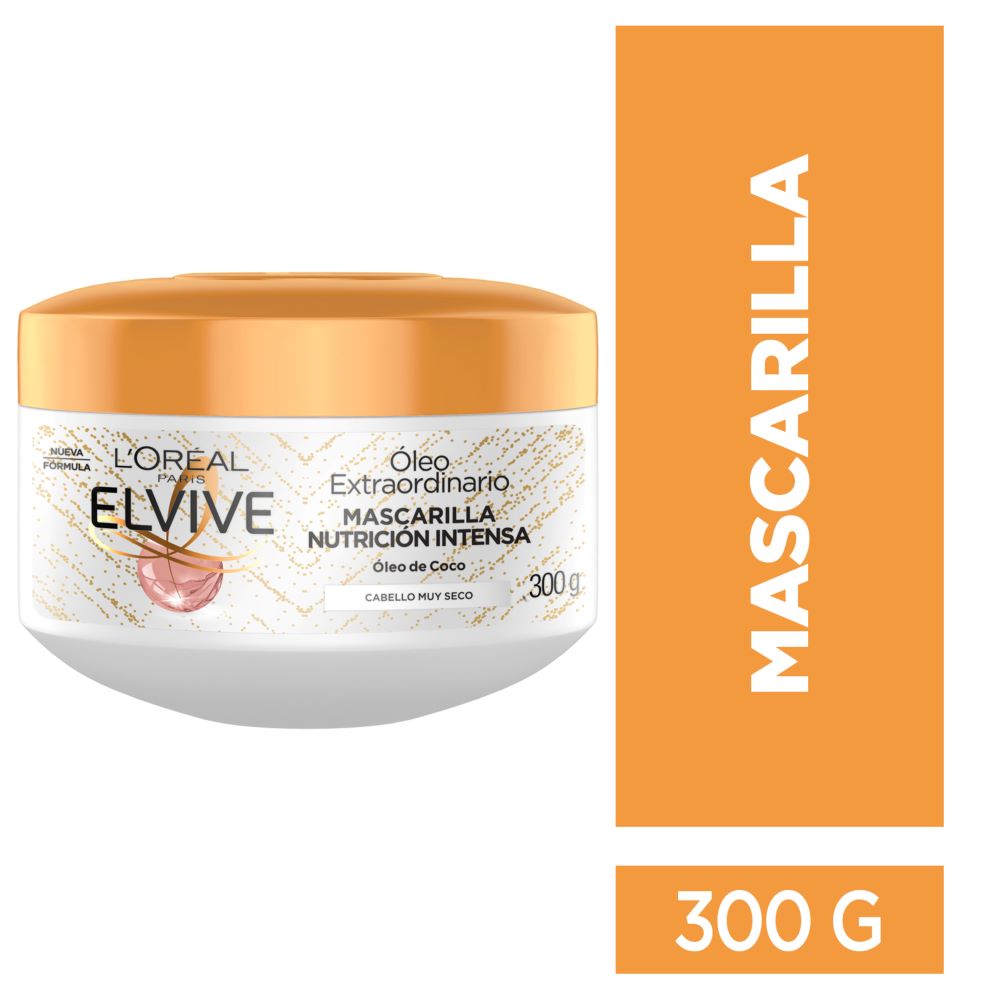 Tratamiento Capilar L'Oréal Paris Elvive óleo coco x300 gr
