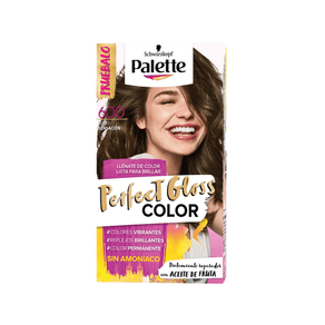 Tinte Palette Perfect Gloss 600 Rubio Sensacion Sin Amoniaco