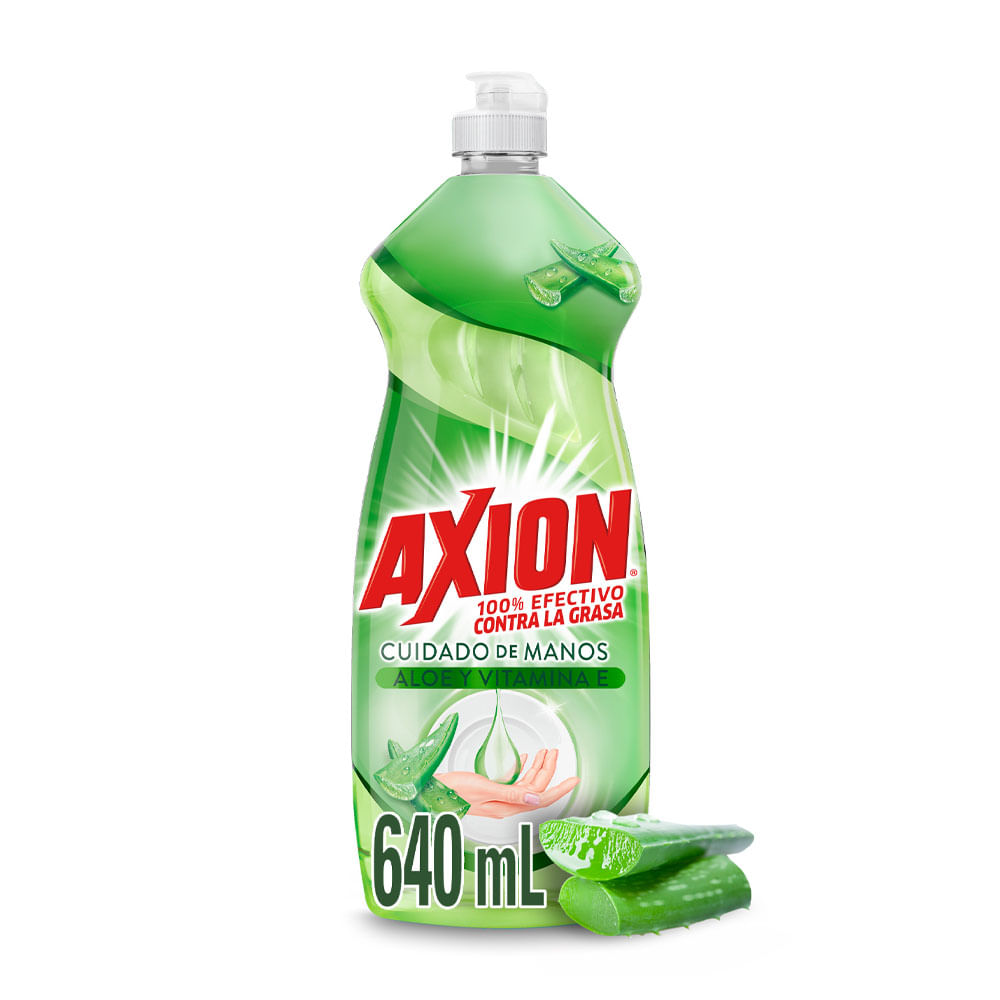 Lavaplatos Liquido Axion Aloe 640 ml