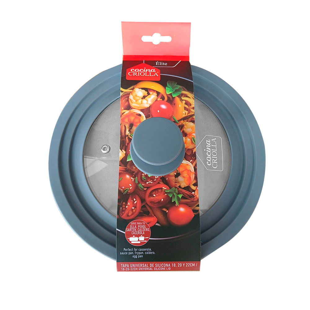 Tapa Universal Elite Cocina Criolla 22,24,26cm