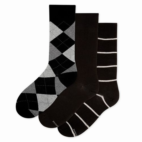 Medias Casuales Tradicional Masculino Foshan X3 Galax Talla 10-12