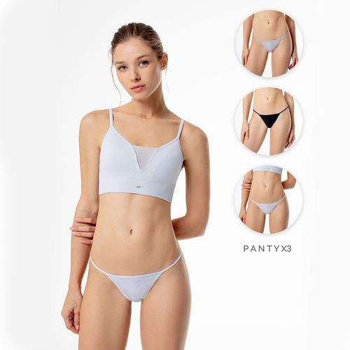 Panty x3 Tipo Brasilero Femenino Lopi x3 Gef