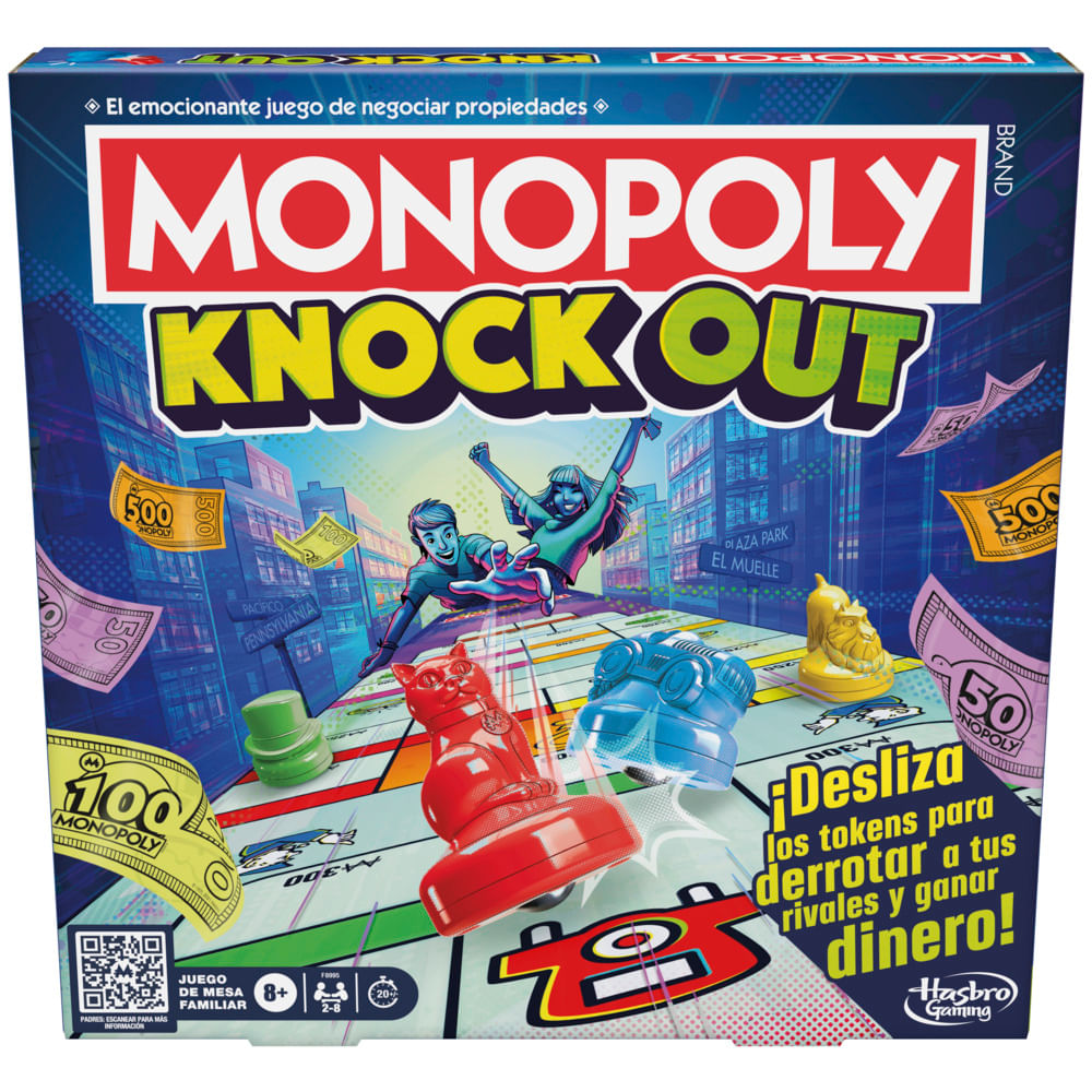 Juego de Mesa Monopoly Knockout